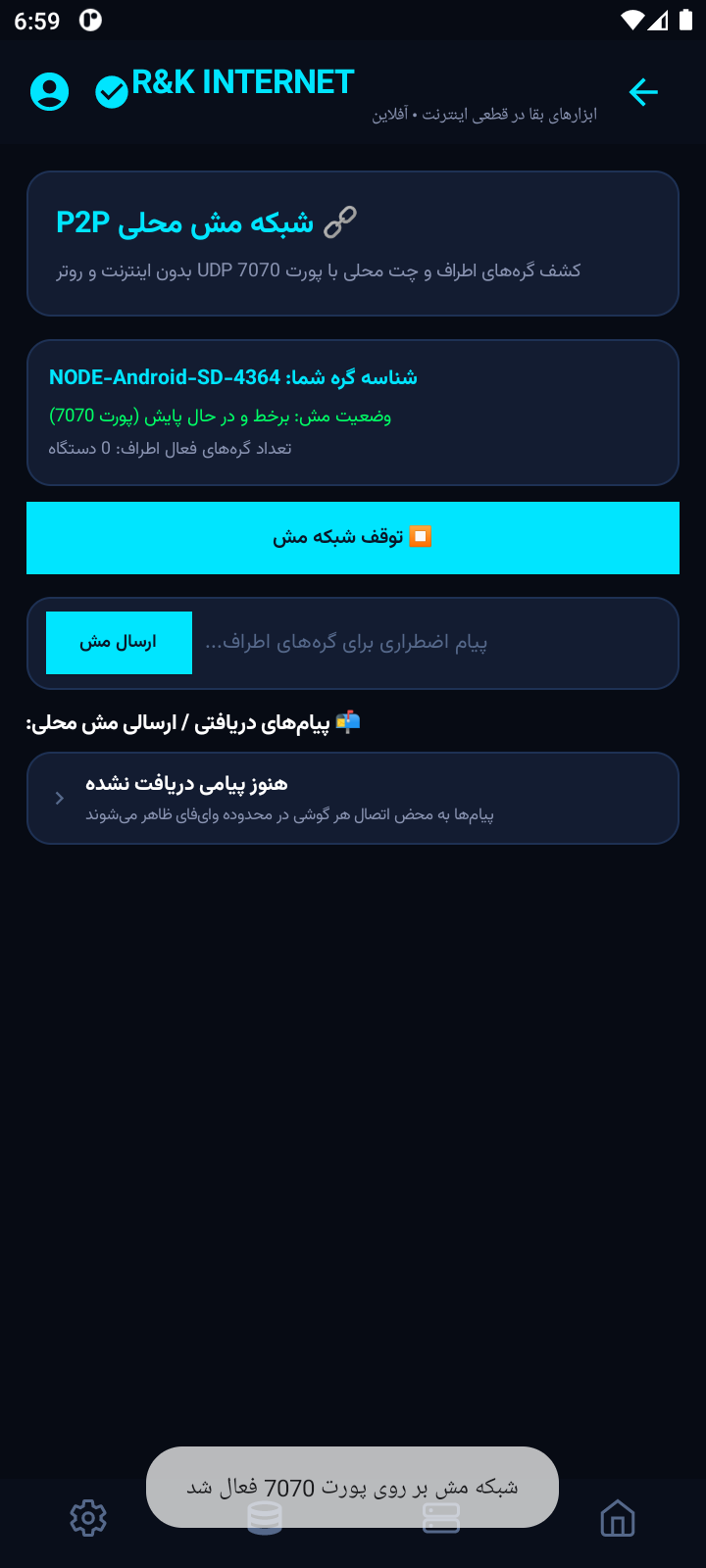 شبکه مش محلی